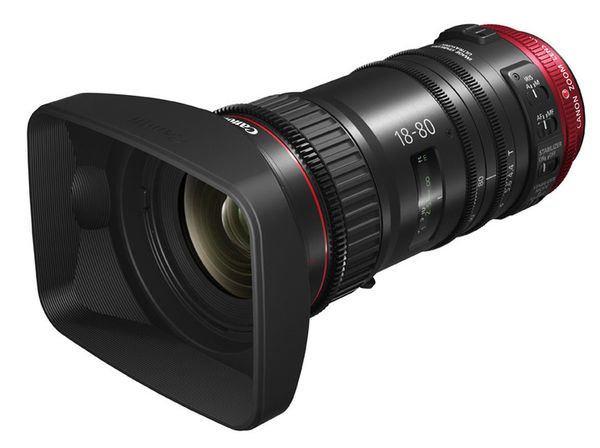 Canon CN-E 18-80mm T/4,4 L IS KAS S  Canon EF