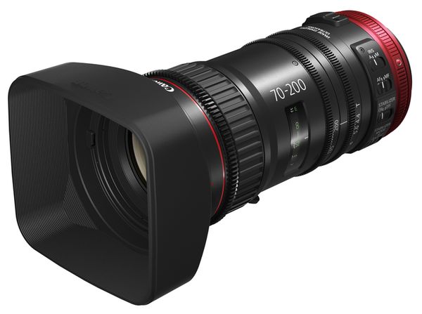 Canon CN-E 70-200mm T/4,4 L IS  Canon EF