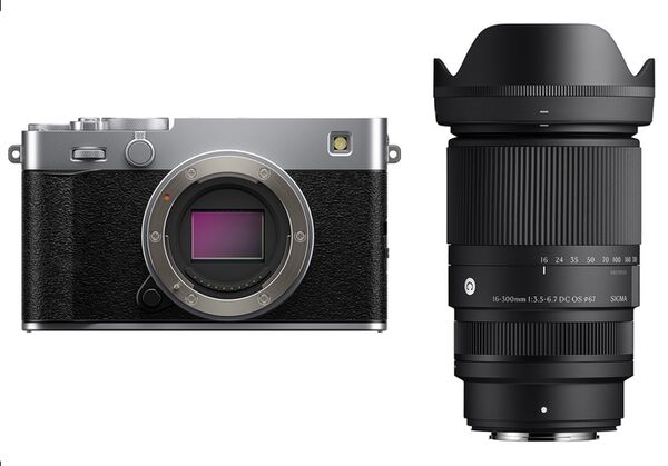 Fujifilm X-E5 + Sigma AF 16-300mm f/3,5-6,7 DC OS Contemporary  silber