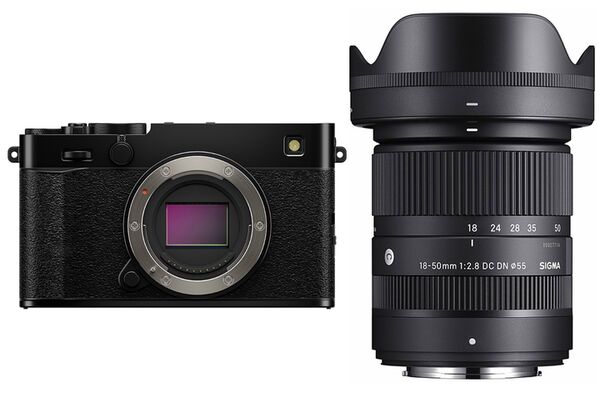 Fujifilm X-E5 + Sigma AF 18-50mm f/2,8 DC DN  schwarz