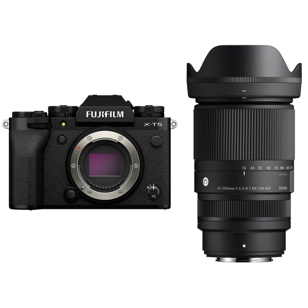 Fujifilm X-T5 + Sigma AF 16-300mm f/3,5-6,7 DC OS Contemporary  schwarz