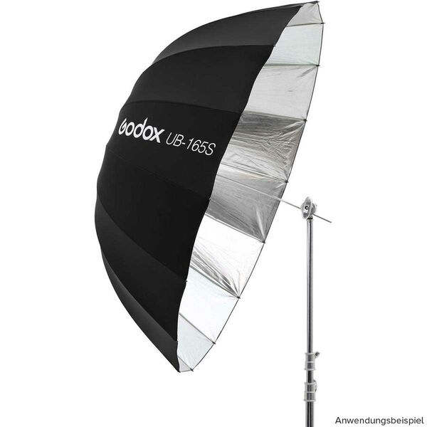 Godox UB-165S Parabolic Umbrella 165cm  schwarz&silber