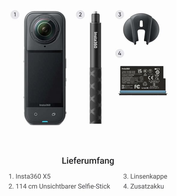 Insta360 X5  Starter Bundle