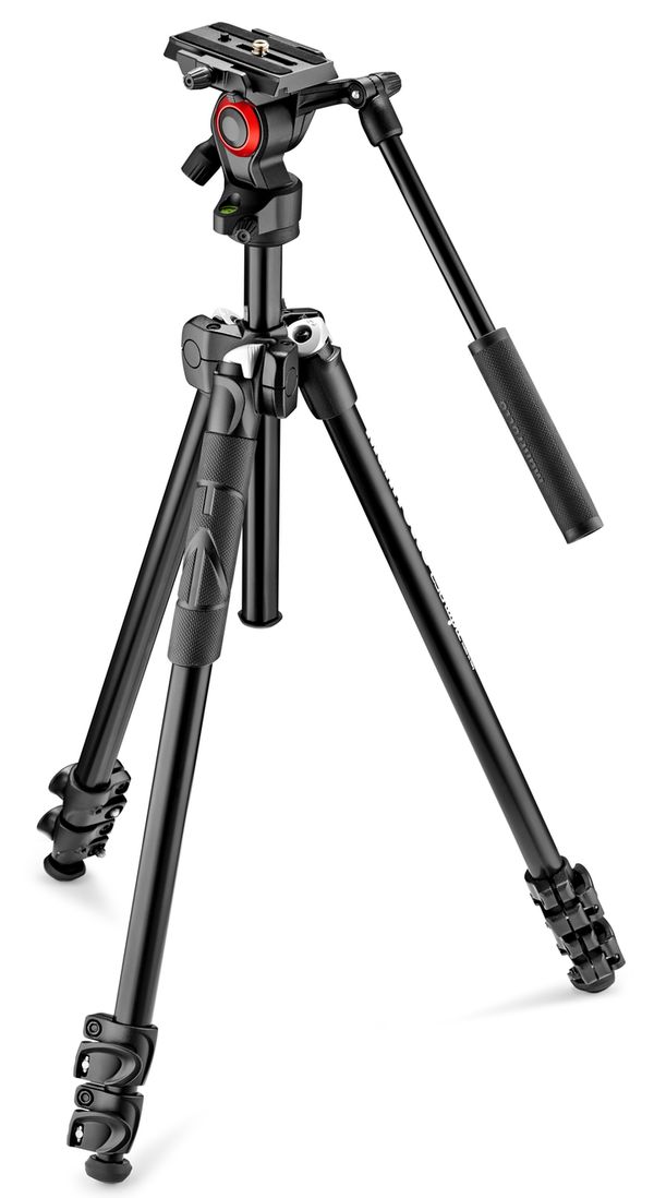 Manfrotto 290 light Kit mit Fluid-Videokopf 