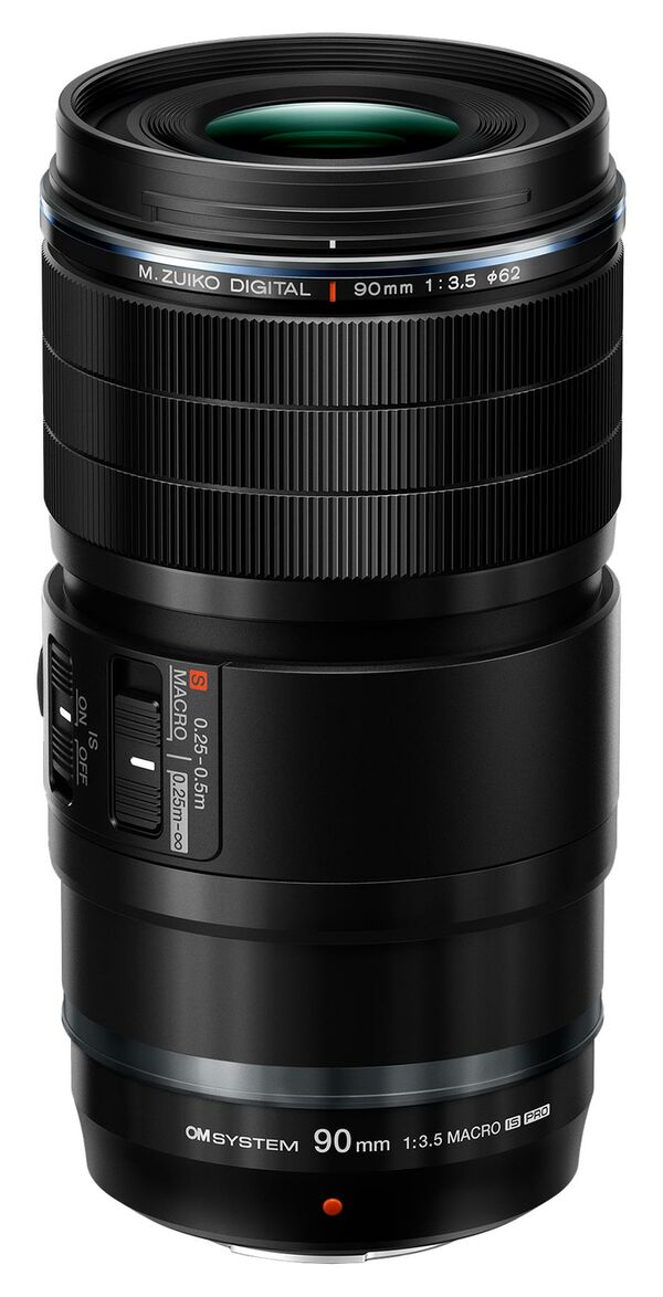 OM SYSTEM M.Zuiko AF 90mm f/3,5 ED Makro IS PRO  MFT
