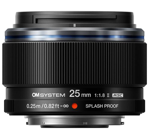 OM SYSTEM M.Zuiko Digital ED 25mm f/1,8 II  Micro Four Thirds