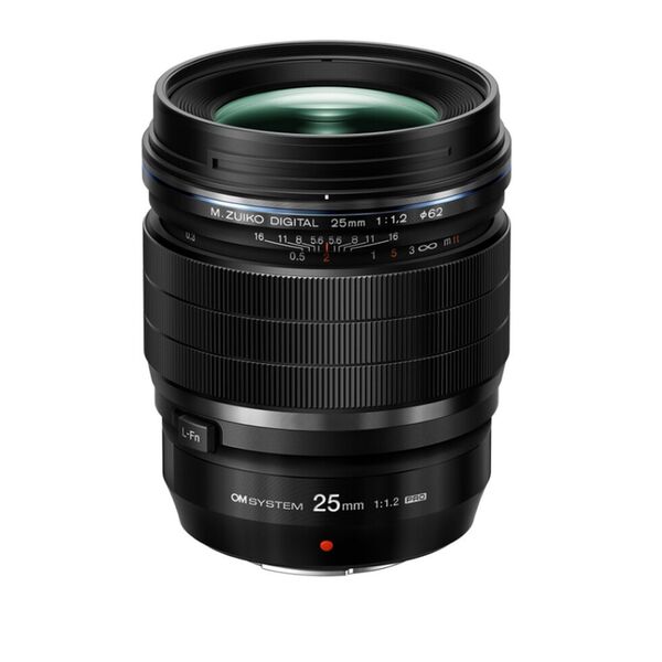 OM SYSTEM M.Zuiko ED 25mm f/1,2 PRO sw. Objektiv  Micro Four Thirds