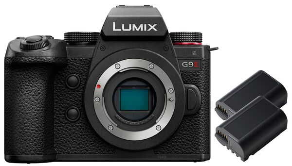 Panasonic Lumix DC-G9 II + Panasonic Akku DMW-BLK 22 2er-Pack 