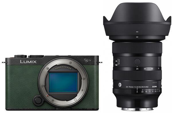 Panasonic Lumix DC-S9 + Sigma 24-70mm f/2,8 DG DN II Art  Olive