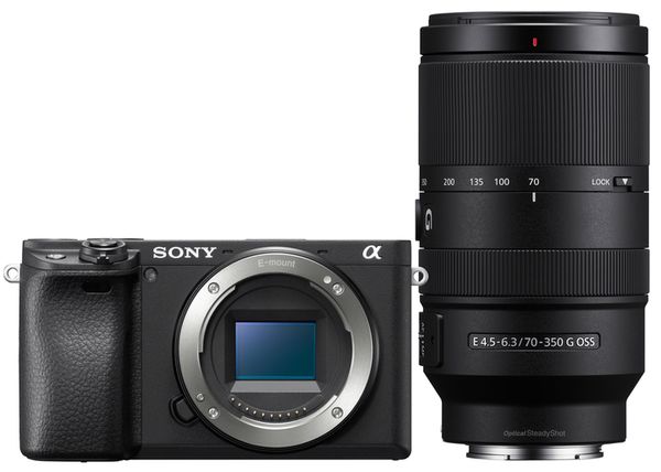 Sony Alpha 6400a (ILCE-6400A) + SEL 18-135mm OSS + SEL 70-350mm G OSS 