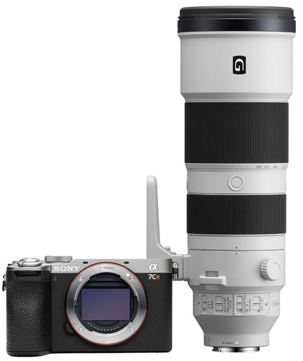 Sony Alpha 7C II (ILCE-7CM2) + 200-600mm f/5.6-6.3 G OSS  silber