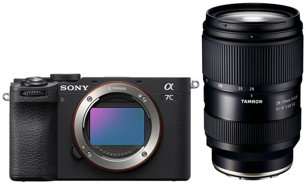 Sony Alpha 7C II (ILCE-7CM2) + Tamron 28-75mm f/2,8 Di III VXD G2  schwarz