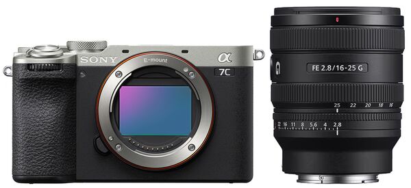 Sony Alpha 7C II (ILCE-7CM2) + SEL 16-25mm f/2,8 G  Silber