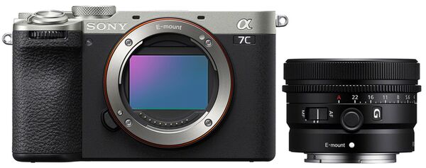 Sony Alpha 7C II (ILCE-7CM2) + SEL 40mm f/2,5 G  Silber