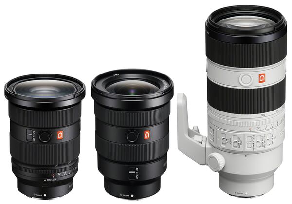 Sony SEL 16-35mm GM2 + SEL 24-70mm GM2 + SEL 70-200mm GM2 