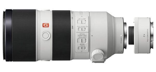 Sony SEL 70-200mm f/2,8 GM OSS + Telekonverter SEL-20TC 2.0x  Sony FE-Mount
